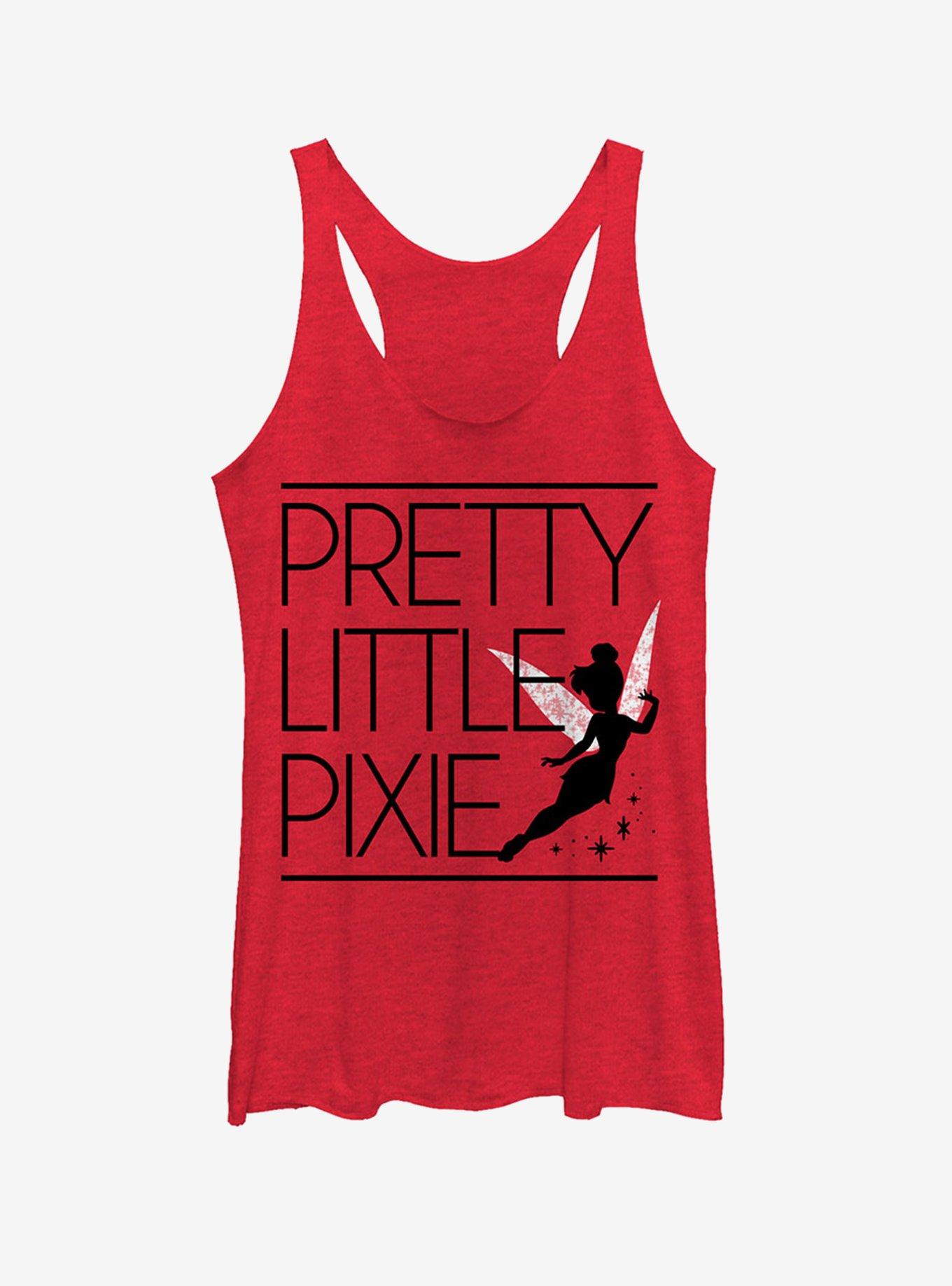 Disney Tinker Bell Pixie Girls Tank, RED HTR, hi-res