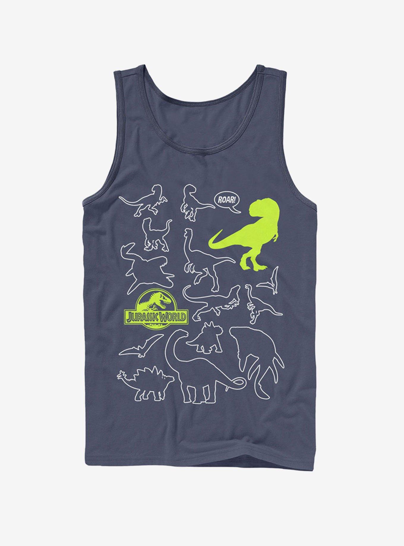 Jurassic World Fallen Kingdom Dinosaur Outline Tank, , hi-res