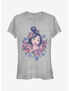 Disney Mulan Floral Portrait Girls T-Shirt, , hi-res
