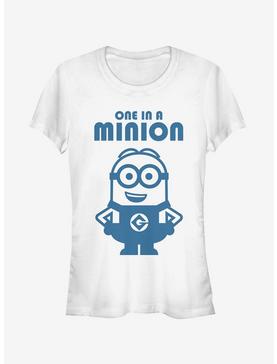 One in Minion Smile Girls T-Shirt, , hi-res