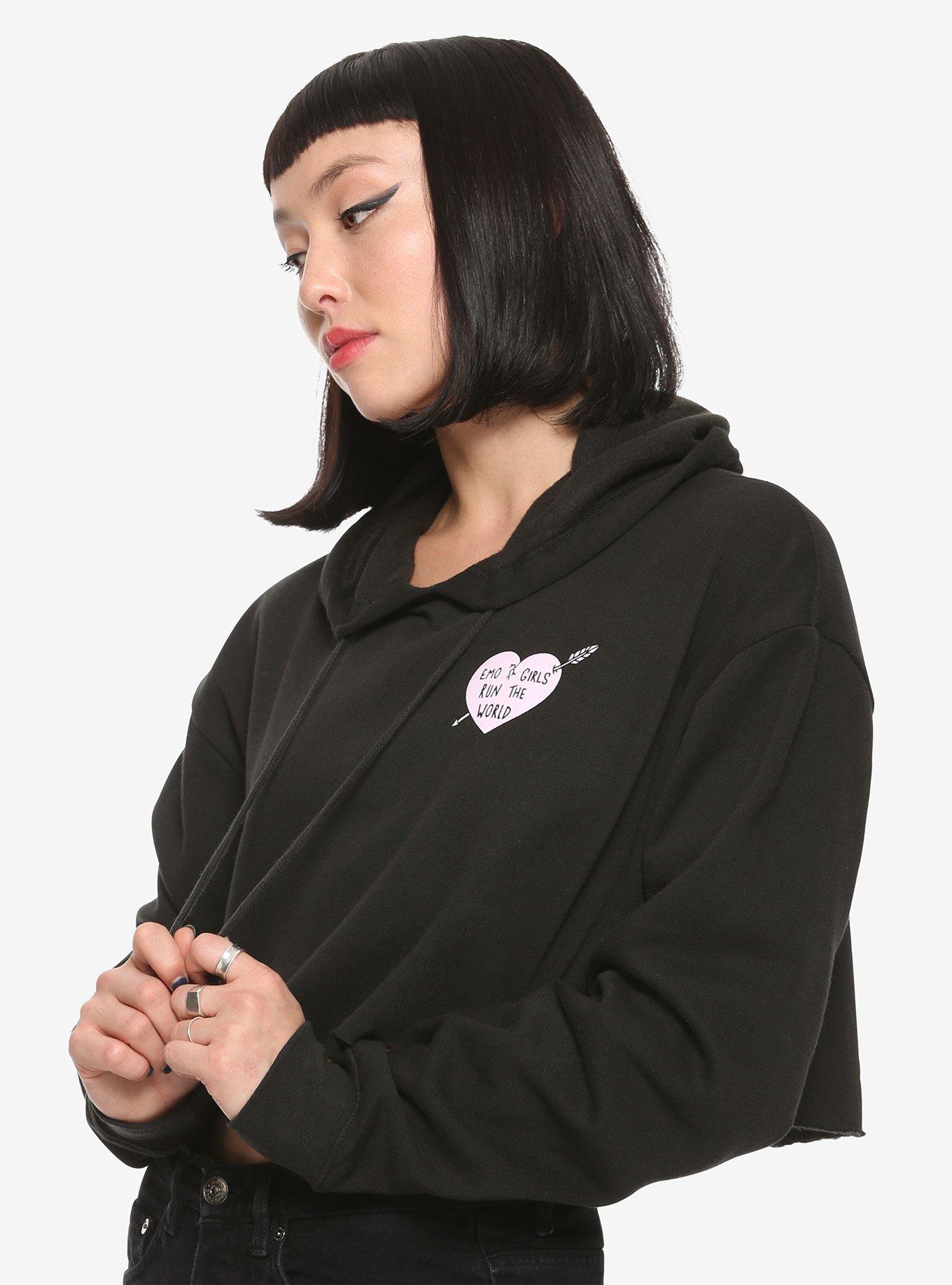 Emo hotsell girl hoodie