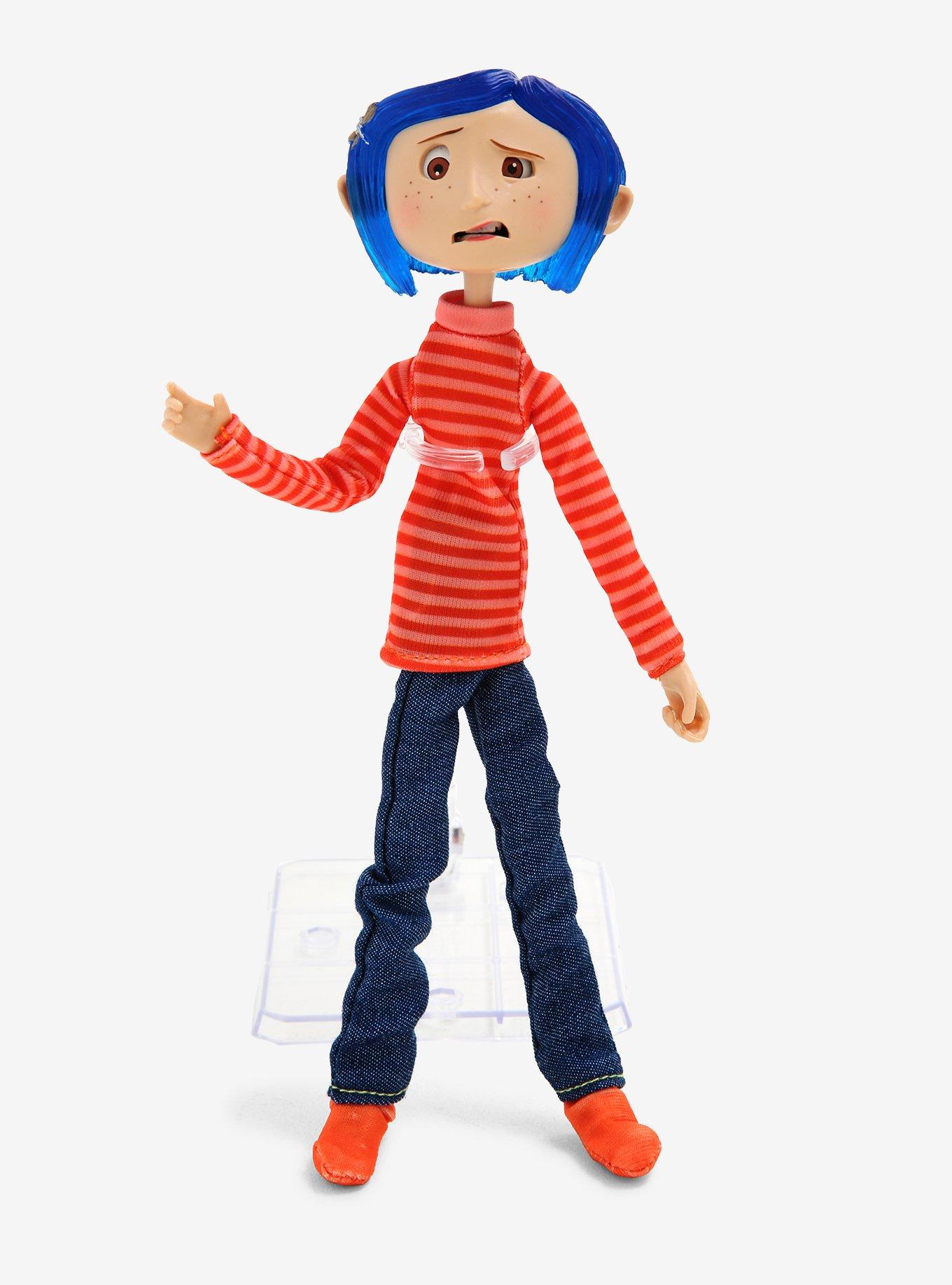 Coraline Striped Shirt Articulated Figure, , hi-res