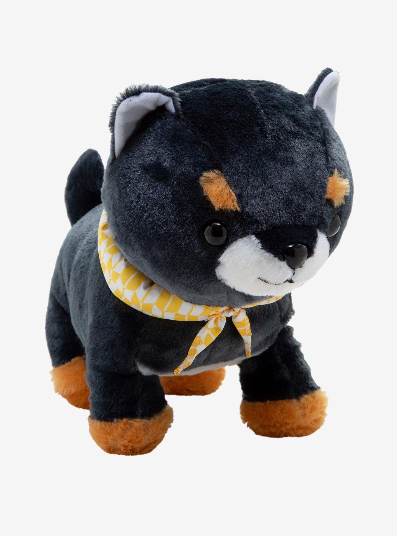 Black shiba plush online