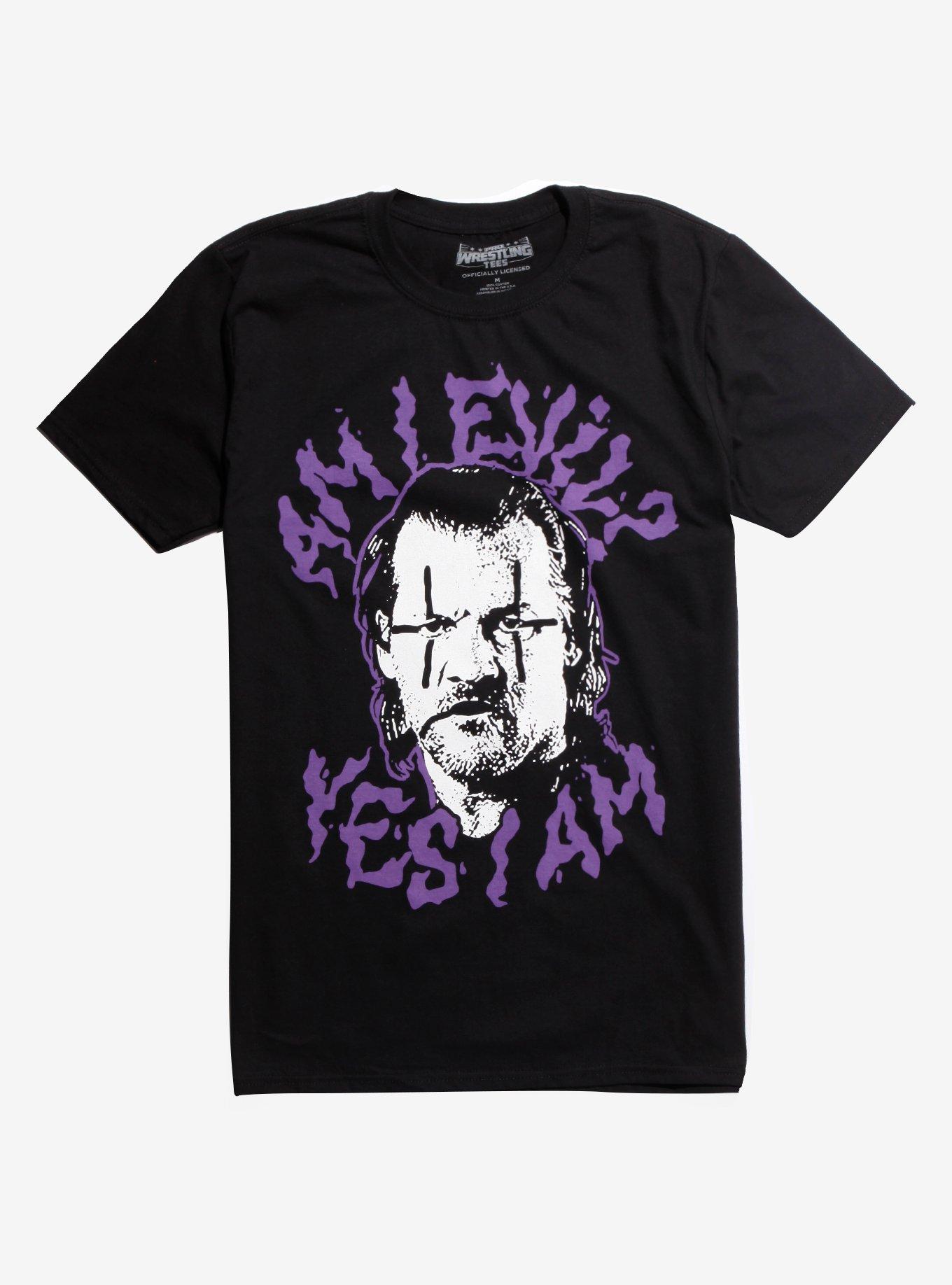 Pro Wrestling Tees Jericho Am I Evil? T-Shirt, BLACK, hi-res