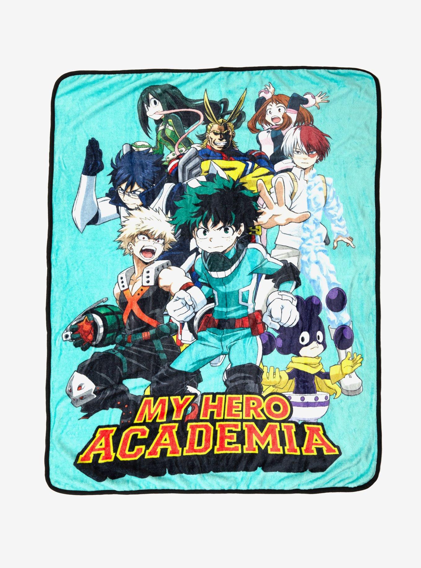 My hero academia blanket best sale hot topic