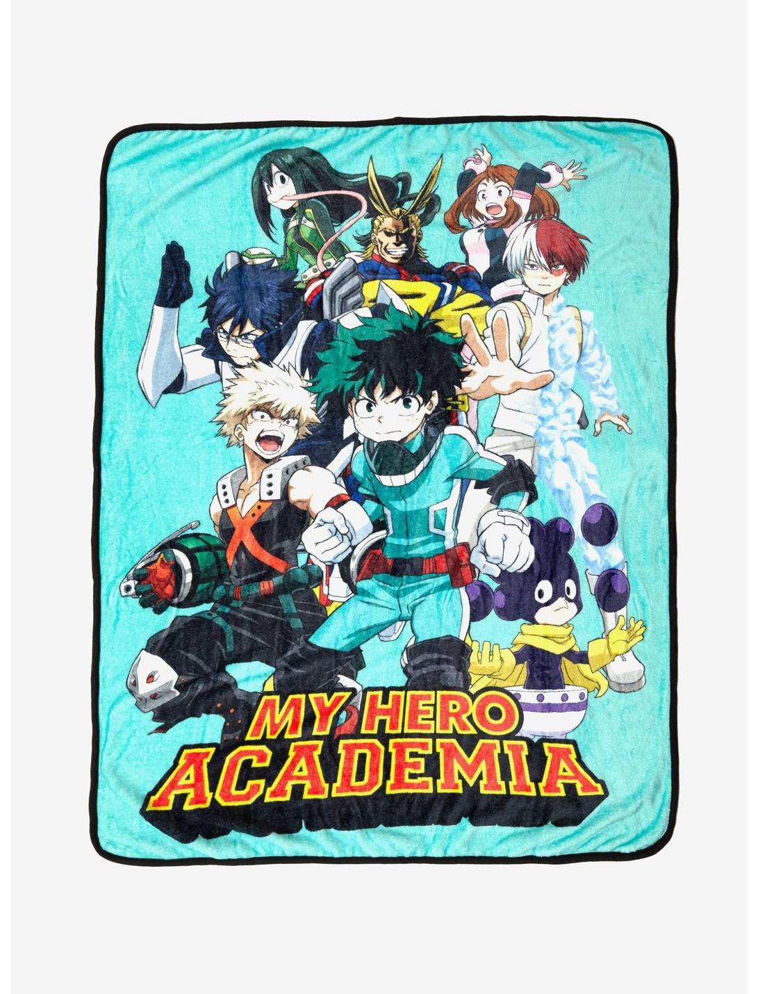 My Hero Academia Group Throw Blanket, , hi-res