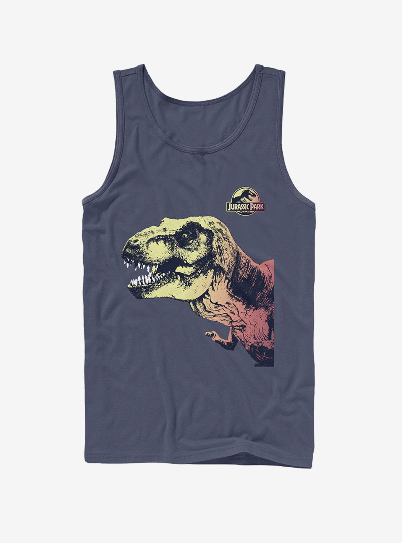 Sneaky T. Rex Tank, NAVY, hi-res