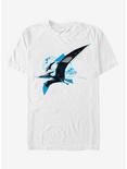 Soaring Pteranodon T-Shirt, WHITE, hi-res