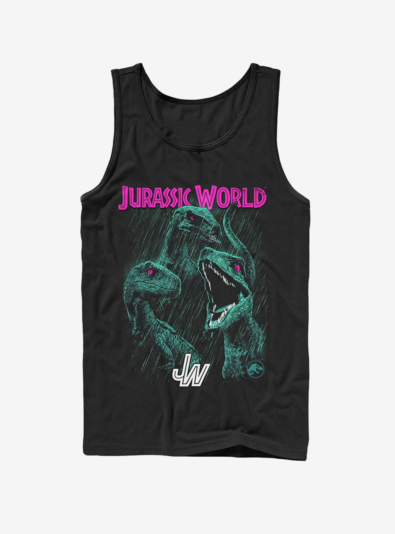 Hot Topic Jurassic World Fallen Kingdom Raptor Expressions Tank | Mall ...