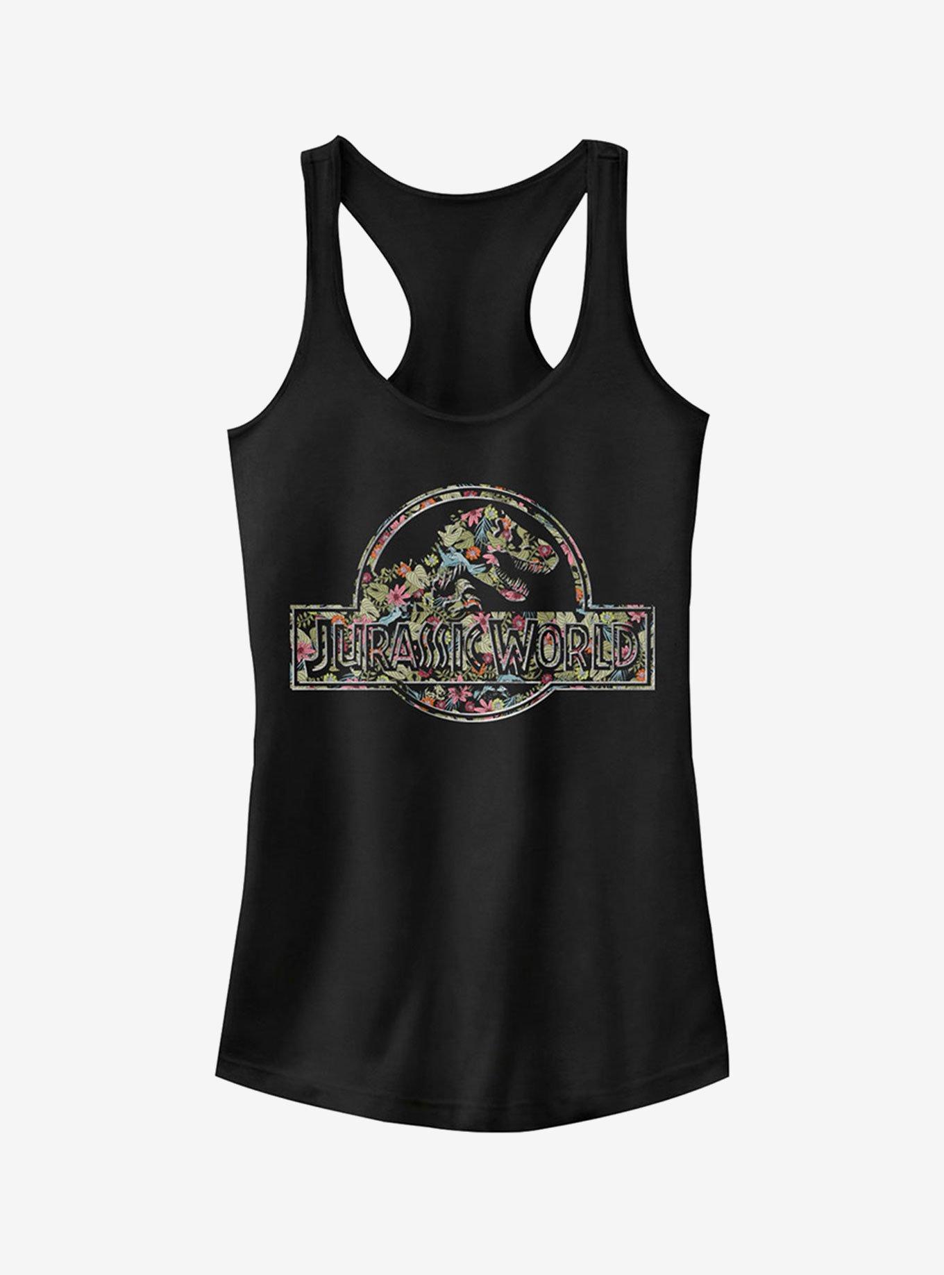 Tropical Flower Logo Girls Tank, , hi-res