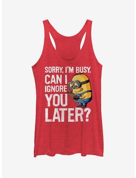 Minion Ignore You Later Girls Tank, , hi-res