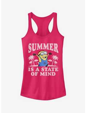 Minion Summer State of Mind Girls Tank, , hi-res