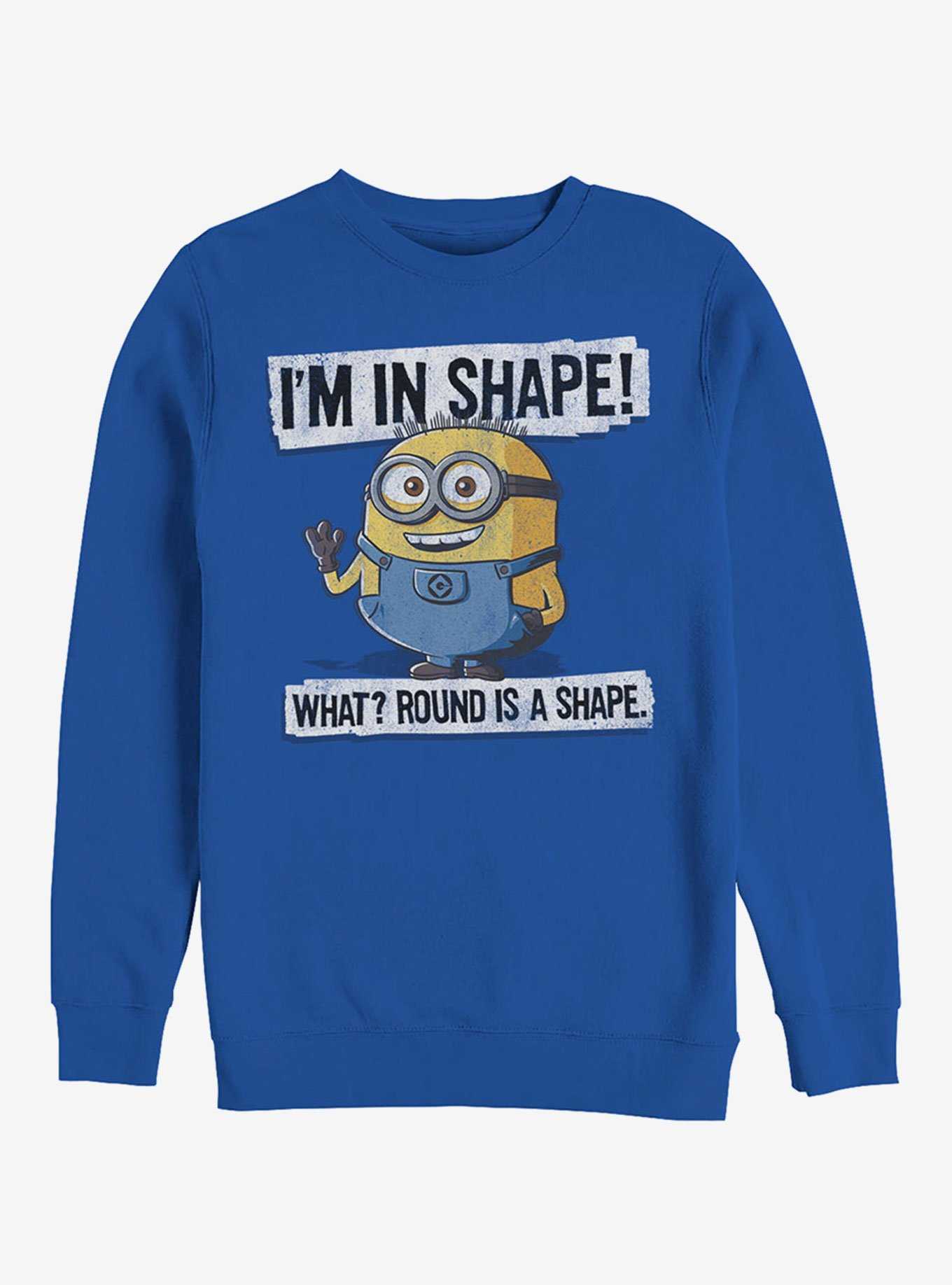 Minion Round Shape Sweatshirt, , hi-res