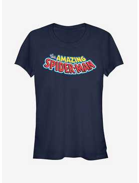 Marvel Amazing Spider-Man Logo Girls T-Shirt, , hi-res