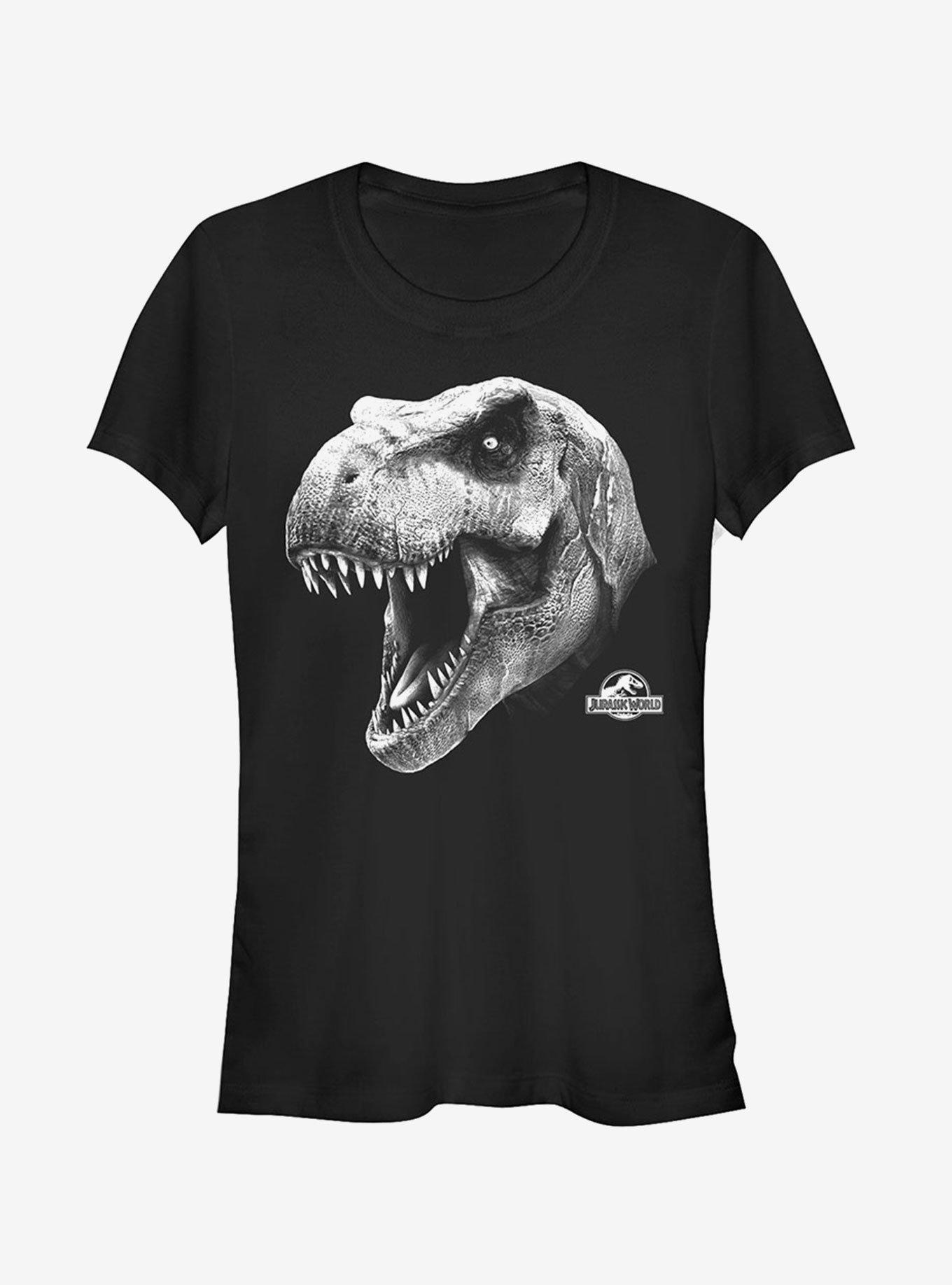 T. Rex Roar Girls T-Shirt, BLACK, hi-res