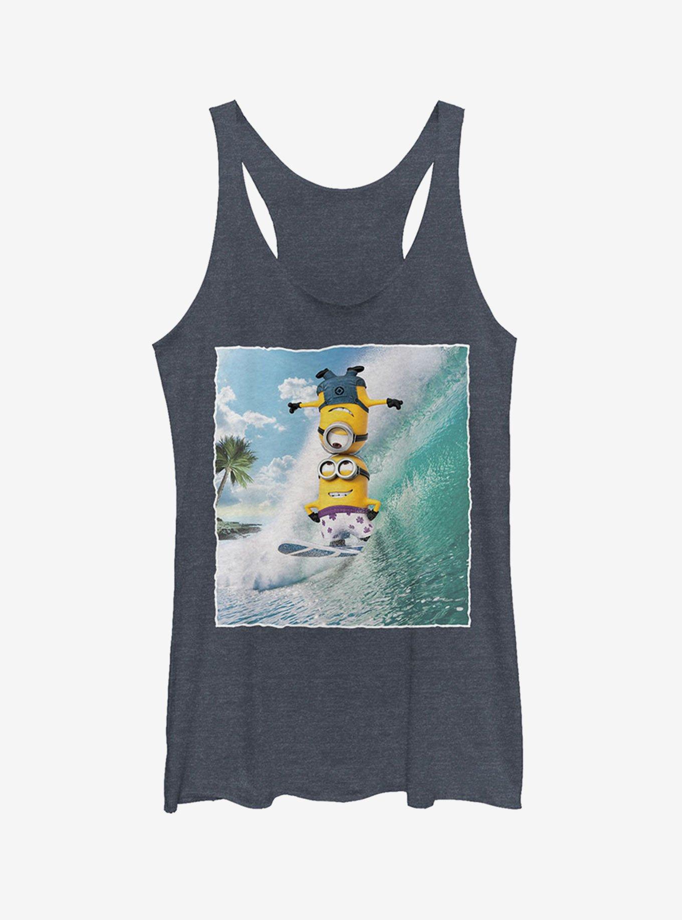 Minion Surf Tricks Girls Tank, , hi-res