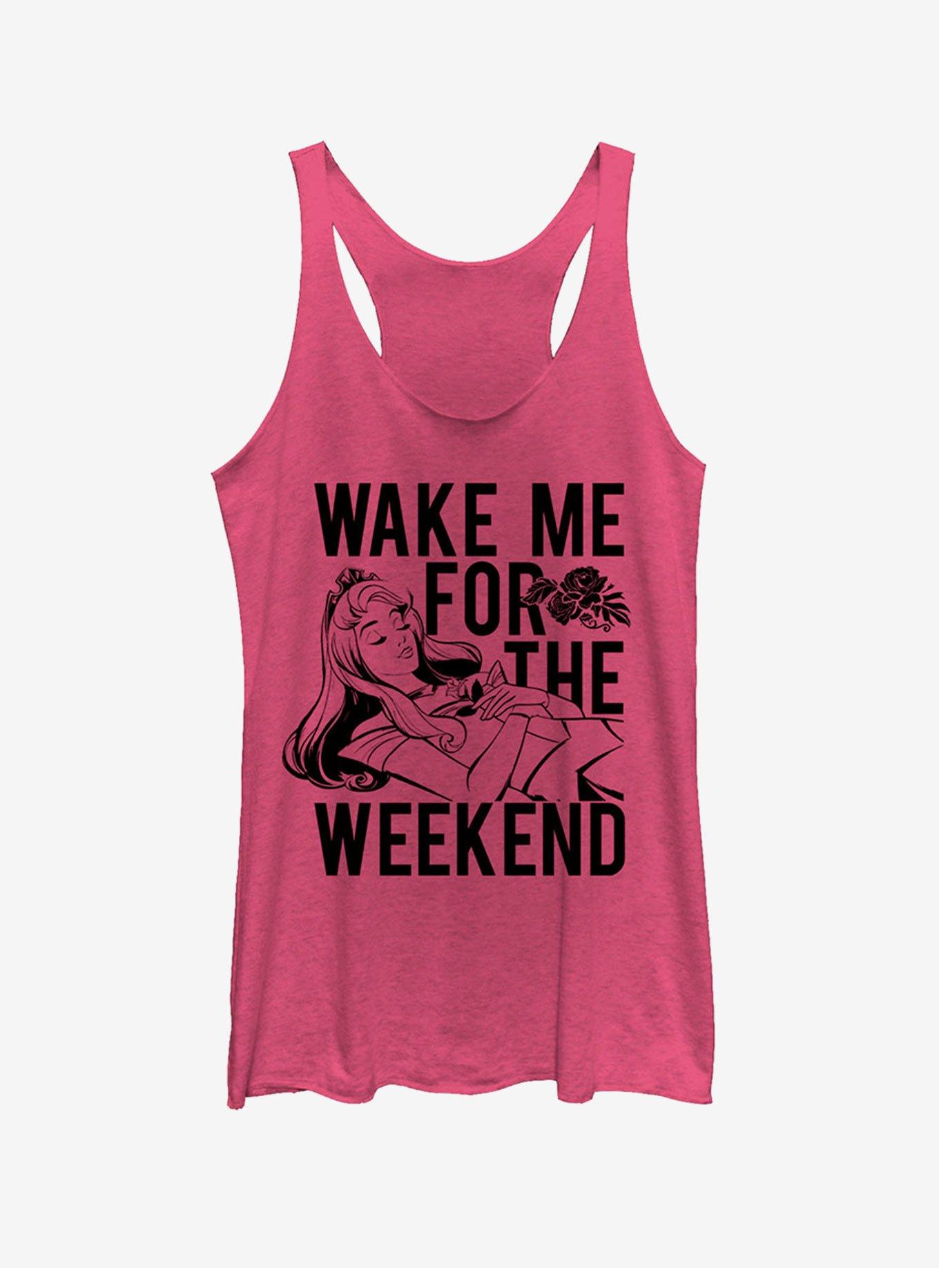 Disney Wake Me for Weekend Girls Tank, , hi-res