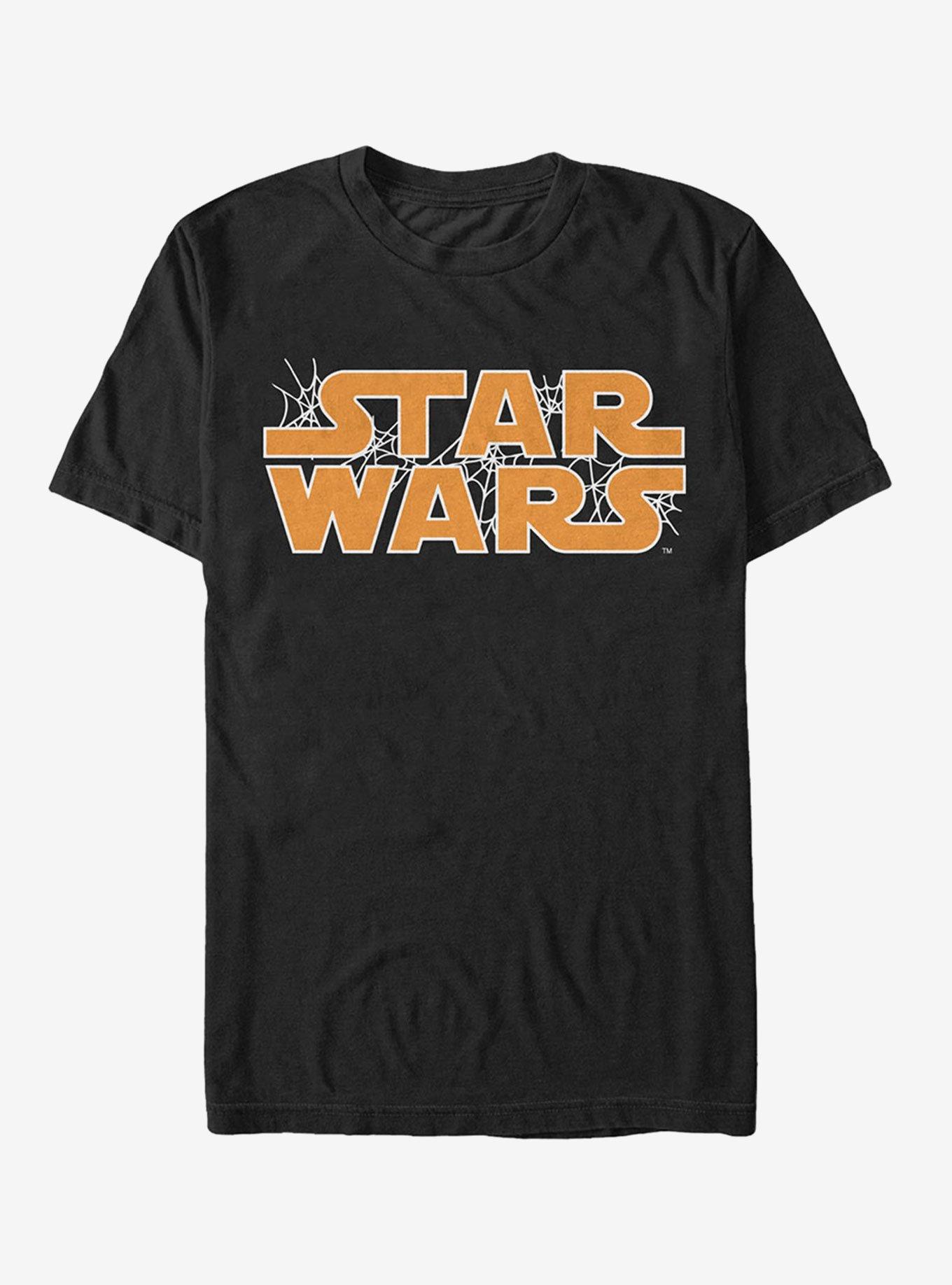 Halloween Cobweb Logo T-Shirt, , hi-res