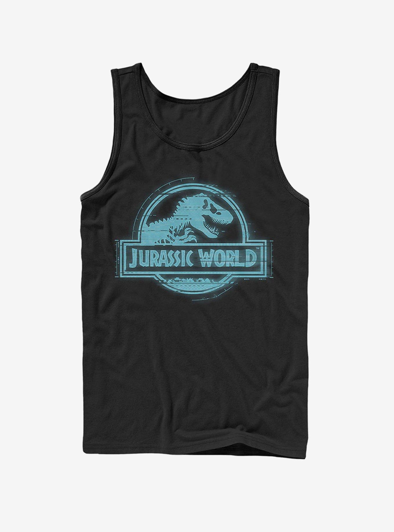 Jurassic World Fallen Kingdom Glitch Logo Tank, , hi-res