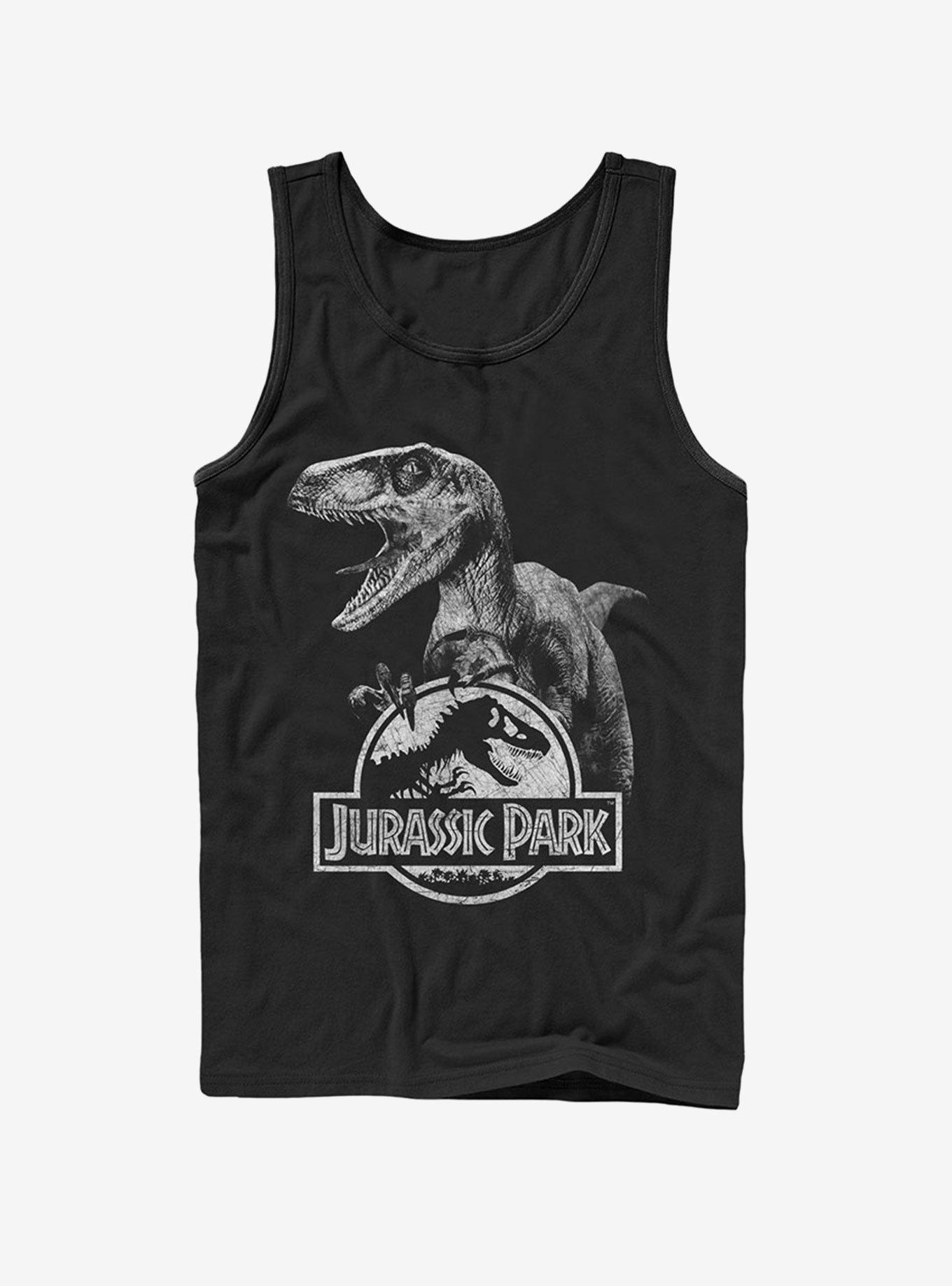 Raptor Logo Tank, BLACK, hi-res