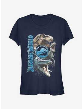 Jurassic World Fallen Kingdom Dinosaur Montage Girls T-Shirt, , hi-res