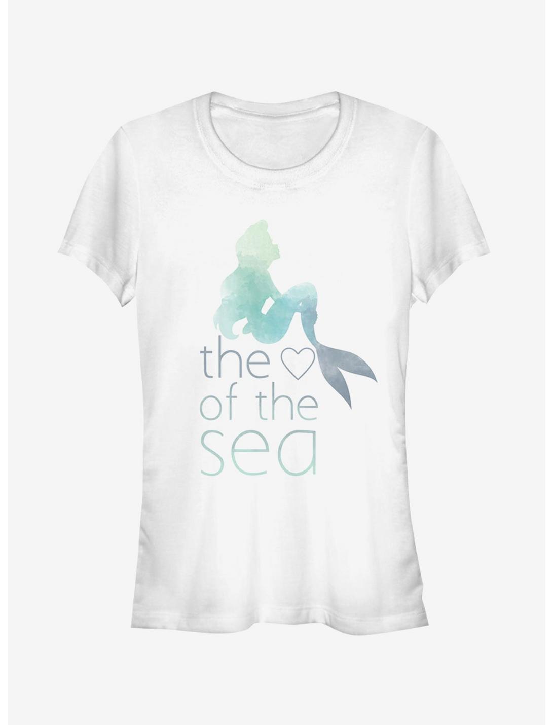 Disney Ariel Heart of Sea Girls T-Shirt, WHITE, hi-res