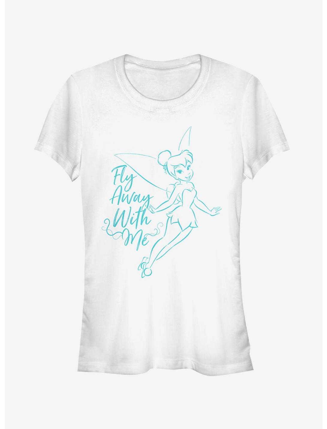 Disney Tinker Bell Fly Away Girls T-Shirt, BLACK, hi-res