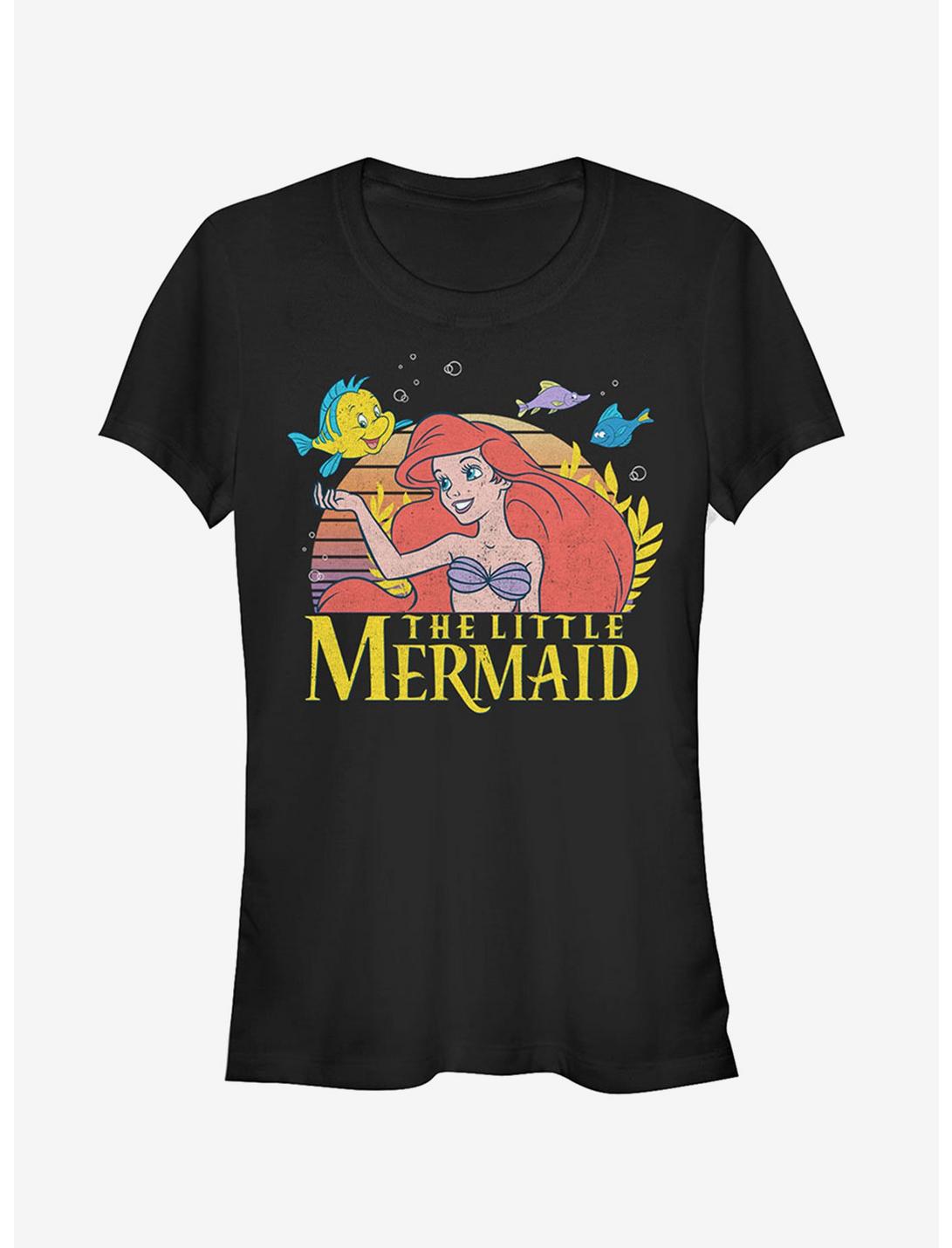 Disney The Little Mermaid Ariel Classic Girls T-Shirt, BLACK, hi-res