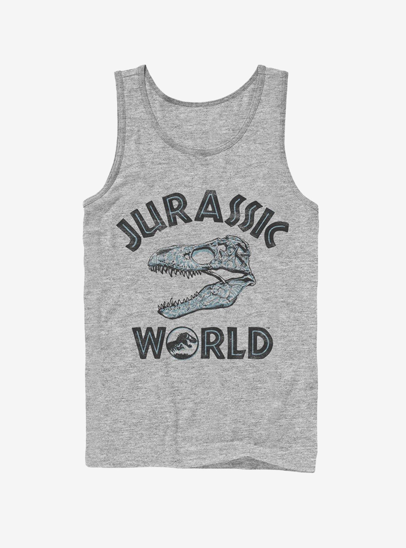 Jurassic World Fallen Kingdom Skeleton Logo Tank, , hi-res