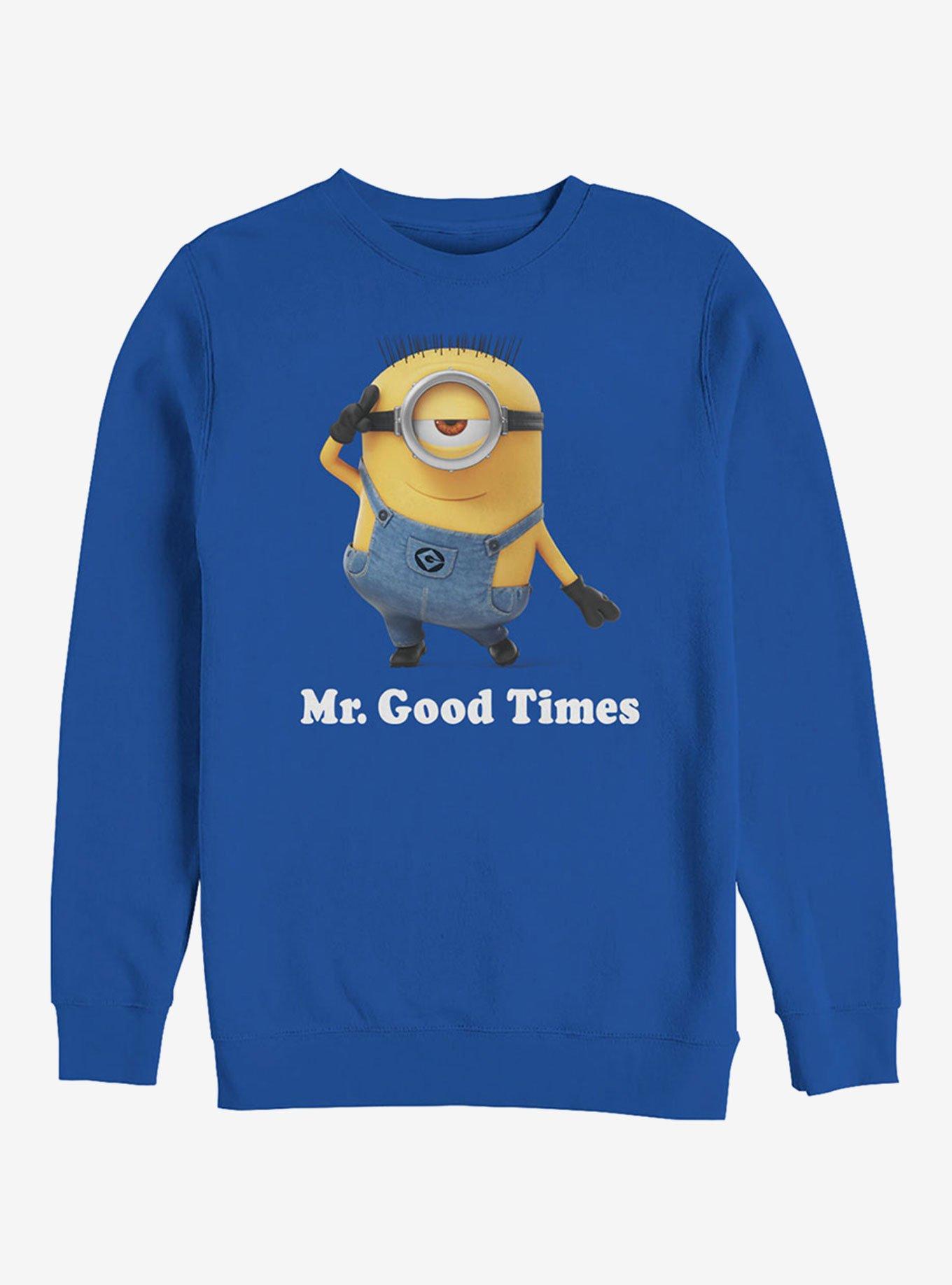 Minion Mr. Good Times Sweatshirt, , hi-res