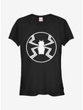 Marvel Agent Venom Logo Girls T-Shirt, BLACK, hi-res
