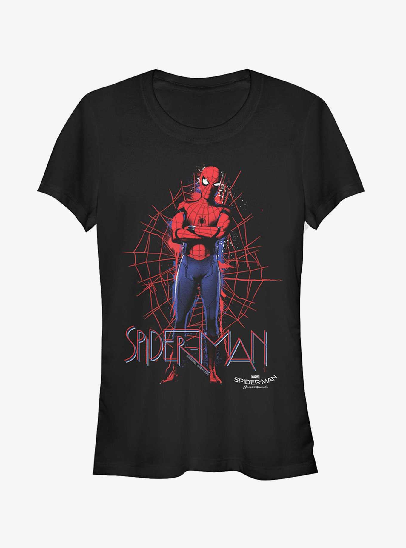 Marvel Spider-Man Homecoming Web Girls T-Shirt, , hi-res