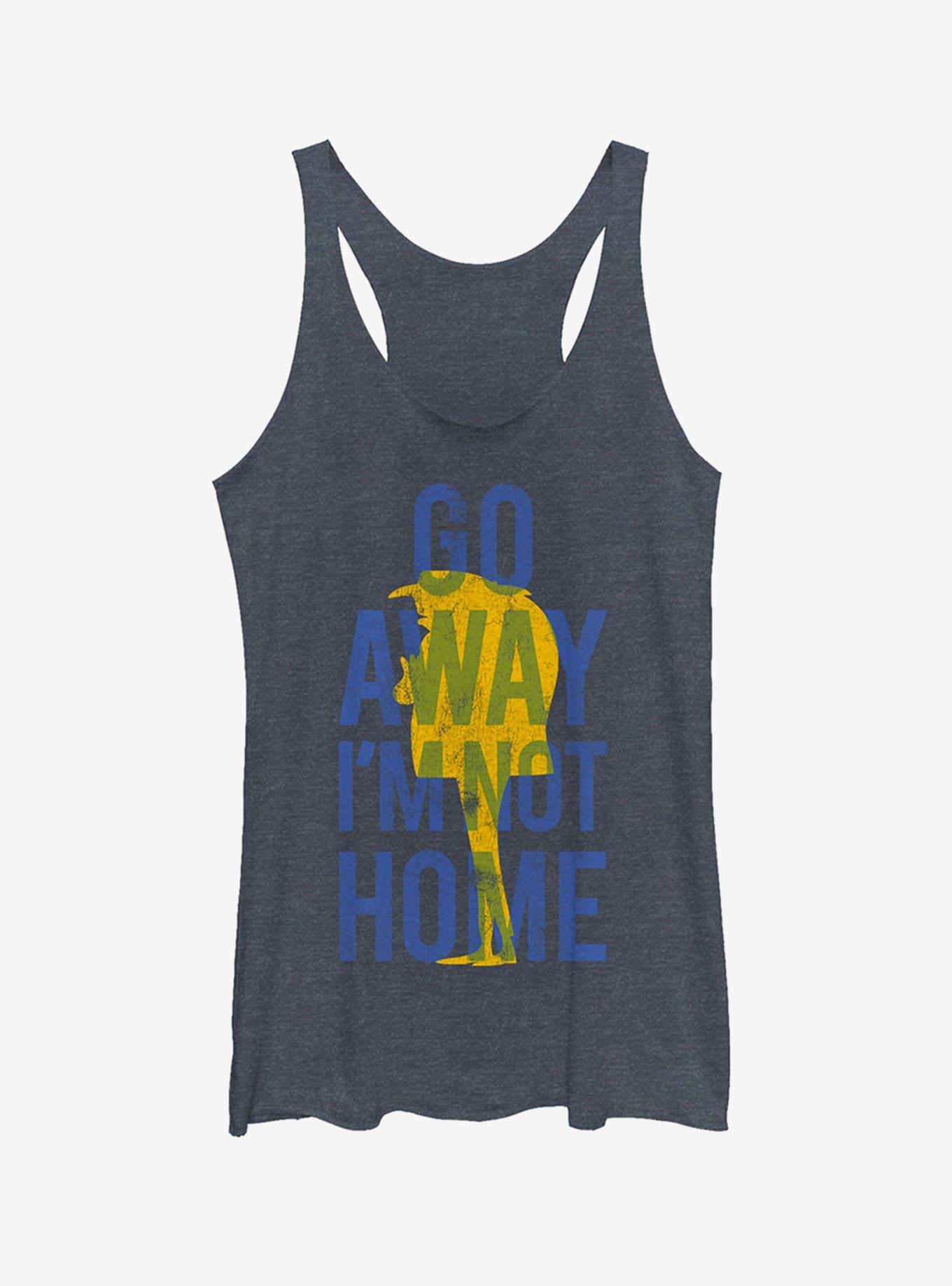 Gru Go Away Girls Tank, NAVY HTR, hi-res