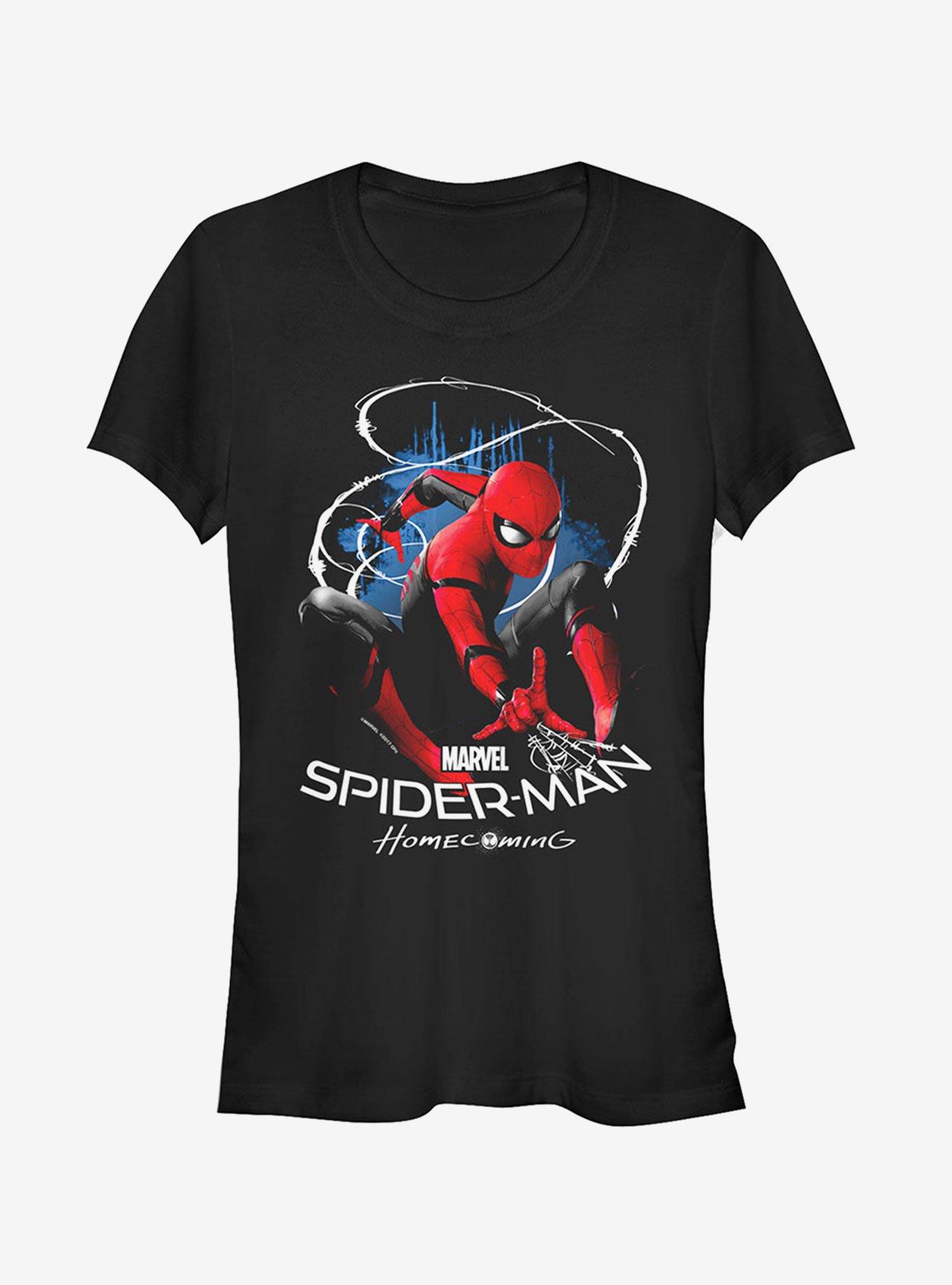 Marvel Spider-Man Homecoming Web Lasso Girls T-Shirt