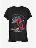 Marvel Spider-Man Homecoming Web Lasso Girls T-Shirt, BLACK, hi-res
