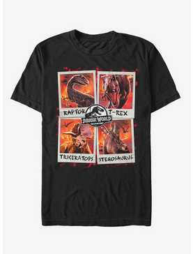 Jurassic World Fallen Kingdom Fire Polaroid T-Shirt, , hi-res