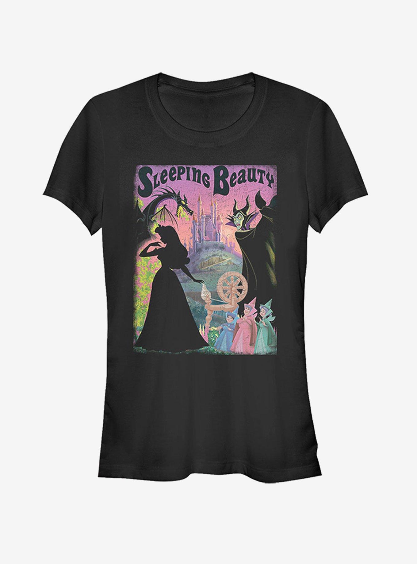 Disney Silhouettes Girls T-Shirt, BLACK, hi-res