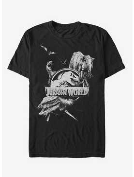 Jurassic World Fallen Kingdom Logo Attack T-Shirt, , hi-res