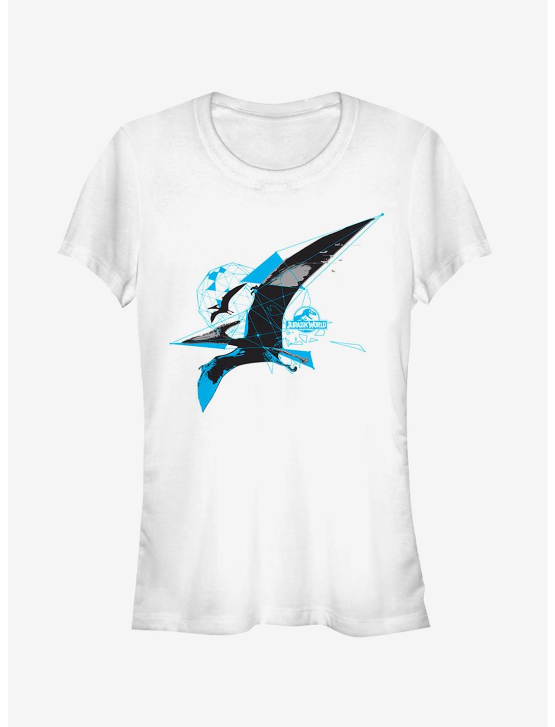 Soaring Pteranodon Girls T-Shirt, WHITE, hi-res