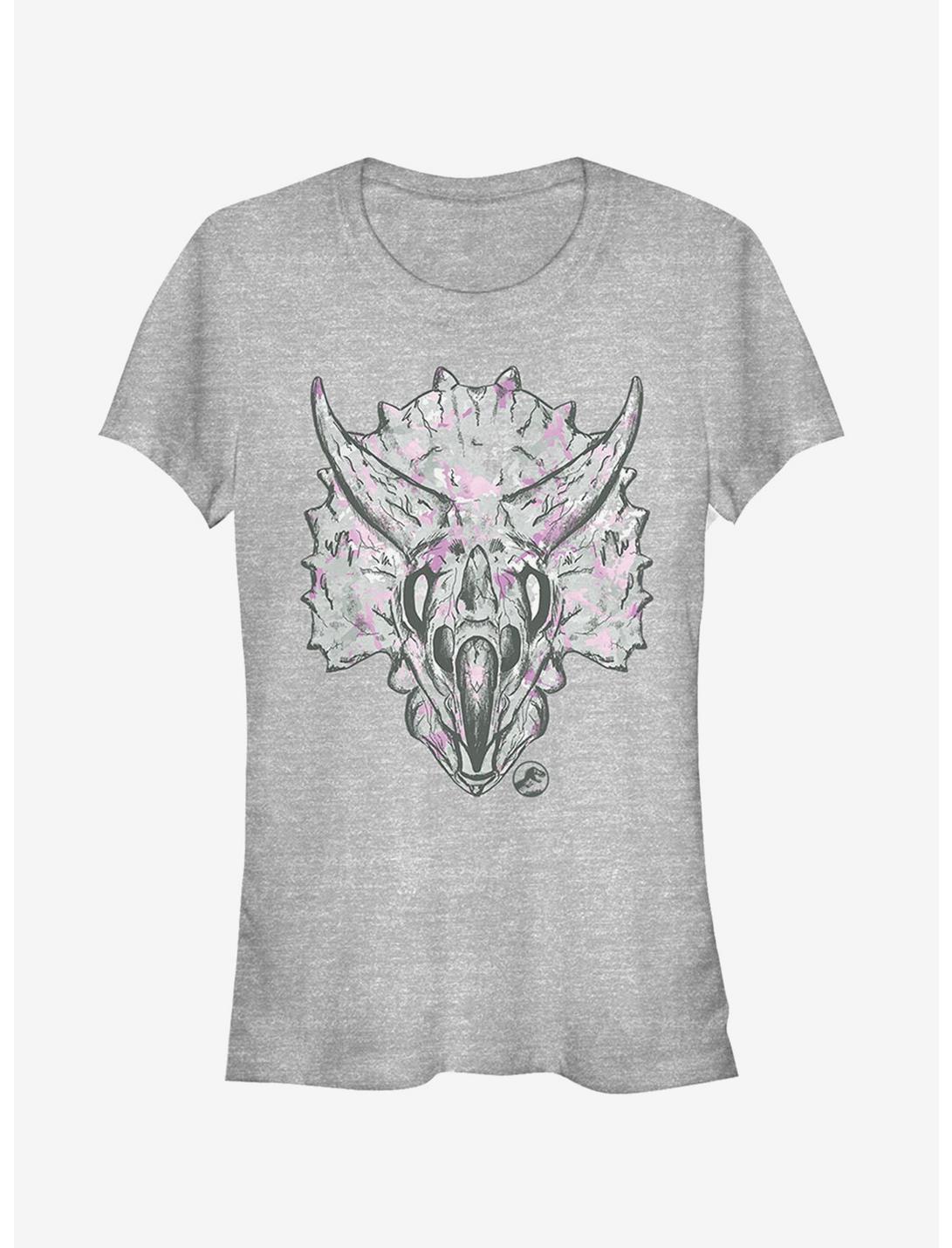 Jurassic World Fallen Kingdom Artistic Triceratops Girls T-Shirt, ATH HTR, hi-res