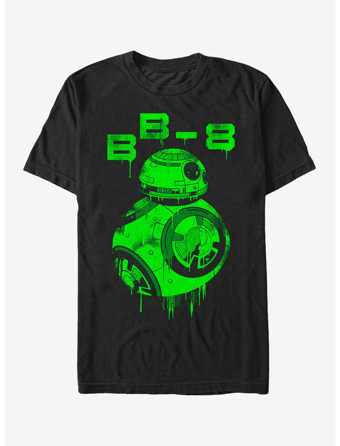 Halloween BB-8 Drip T-Shirt, BLACK, hi-res