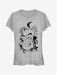 Disney Aladdin Genie Grin Girls T-Shirt, ATH HTR, hi-res