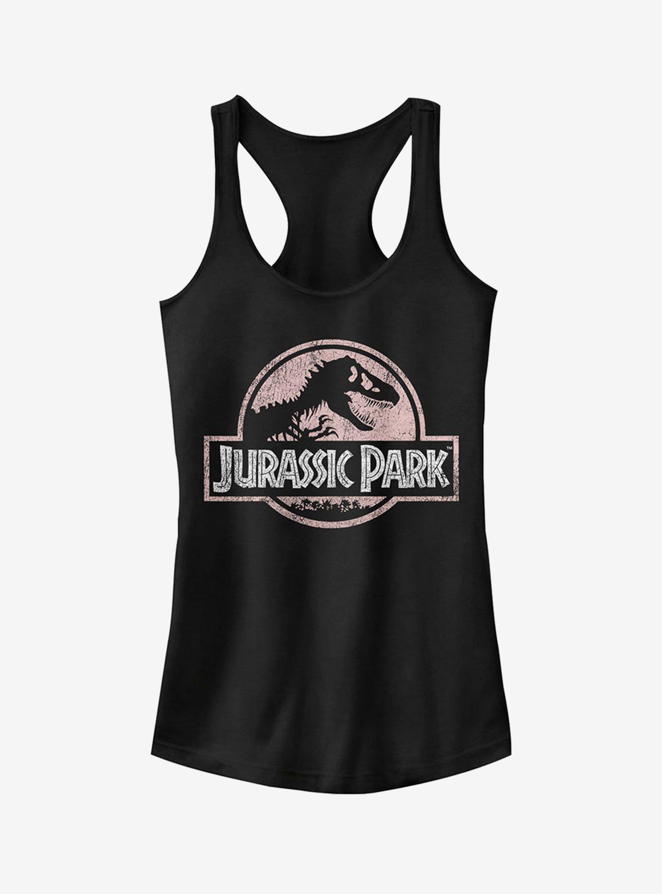 Jurassic Park Dusty Logo Girls Tank, , hi-res