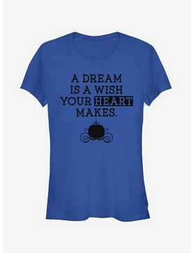 Disney A Dream Is a Wish Your Heart Makes Girls T-Shirt, , hi-res