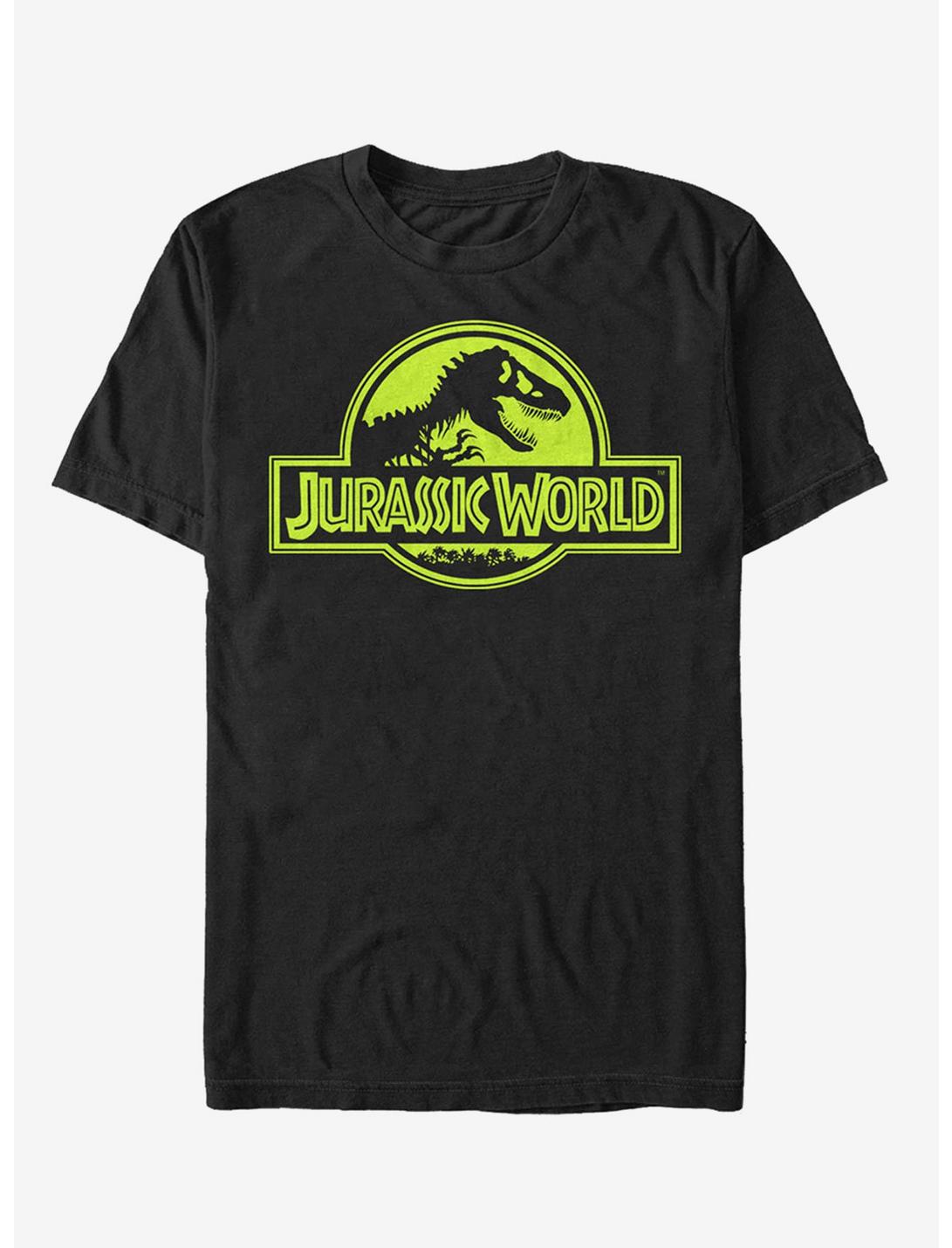 Retro T. Rex Logo T-Shirt, BLACK, hi-res