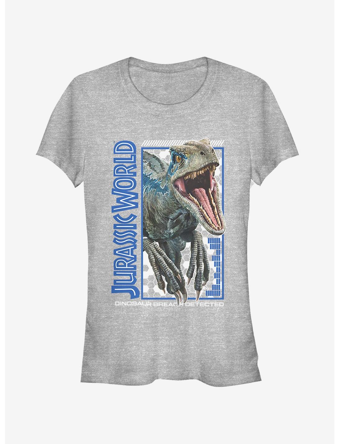 Jurassic World Fallen Kingdom Raptor Breach Girls T-Shirt, ATH HTR, hi-res