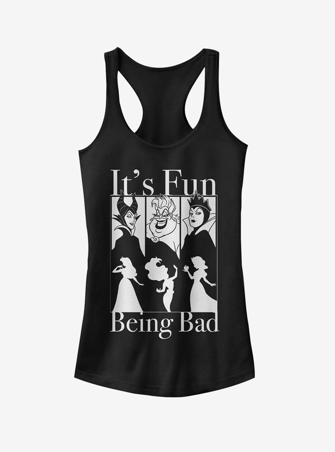 Disney Fun Being Bad Wicked Witches Girls Tank, BLACK, hi-res