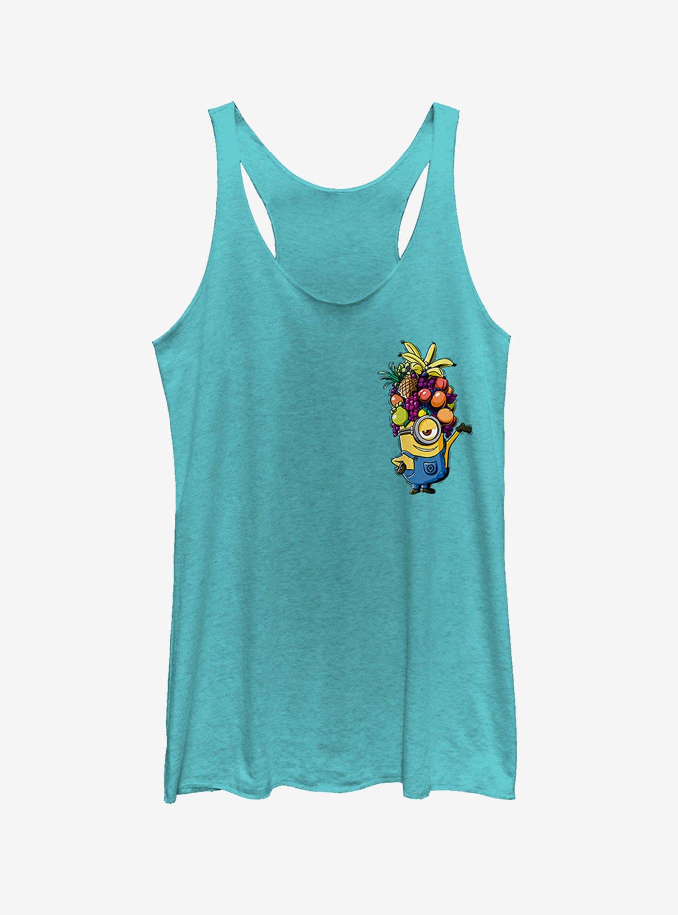 Minion Fruit Hat Girls Tank, TAHI BLUE, hi-res