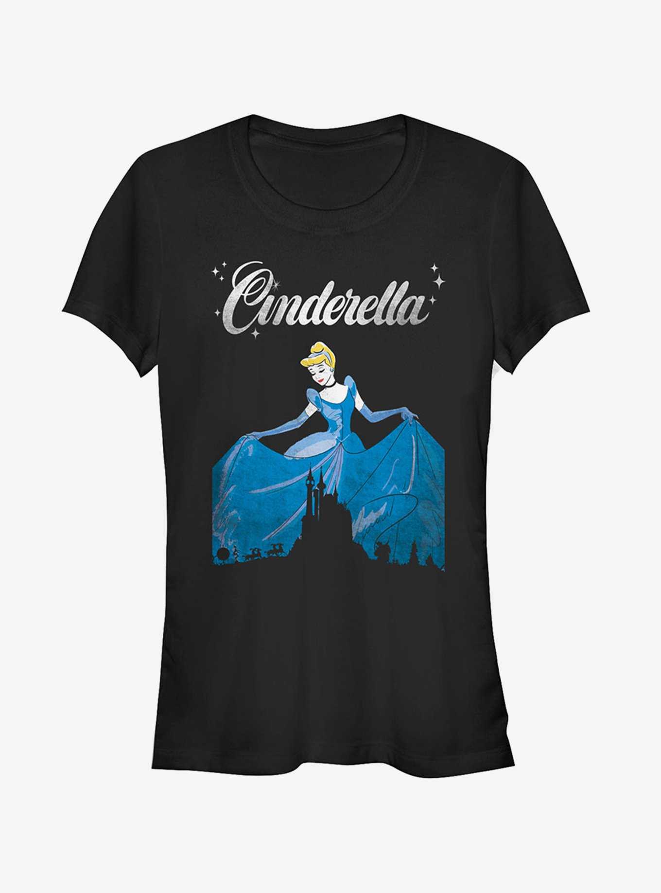 Disney Cinderella Dancing Cinderella Girls T-Shirt, BLACK, hi-res