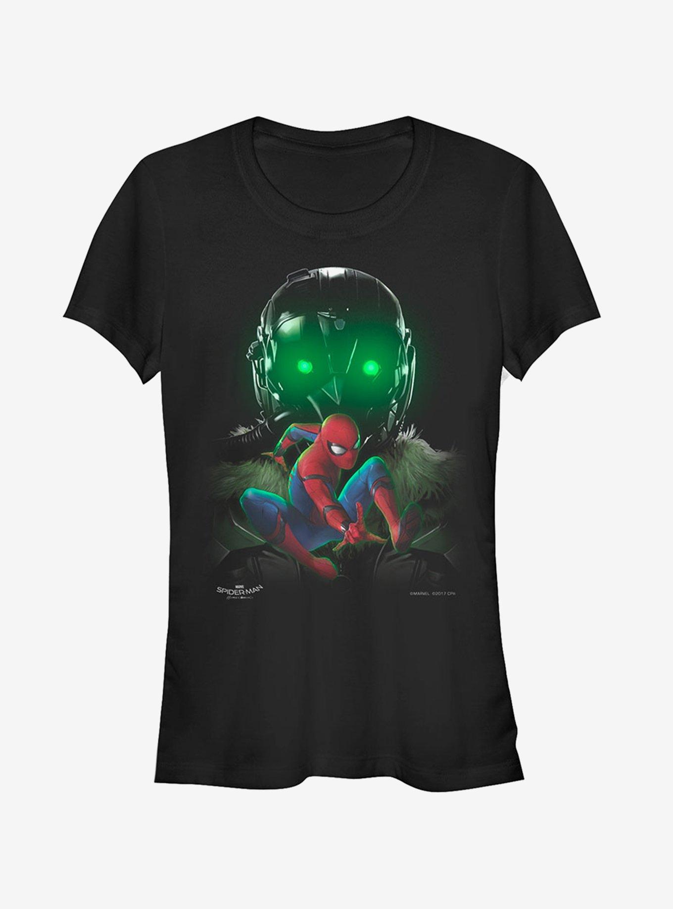 Marvel Spider-Man Homecoming Vulture Eyes Girls T-Shirt, BLACK, hi-res